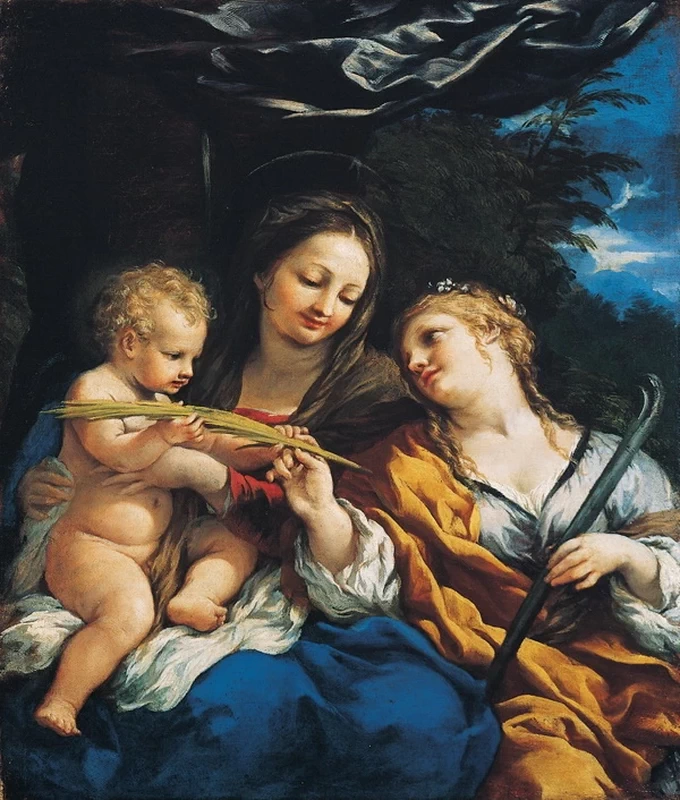 Madonna col Bambino e santa Martina - Kimbell Art Museum, Fort Worth